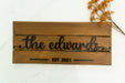 personalized wood gift