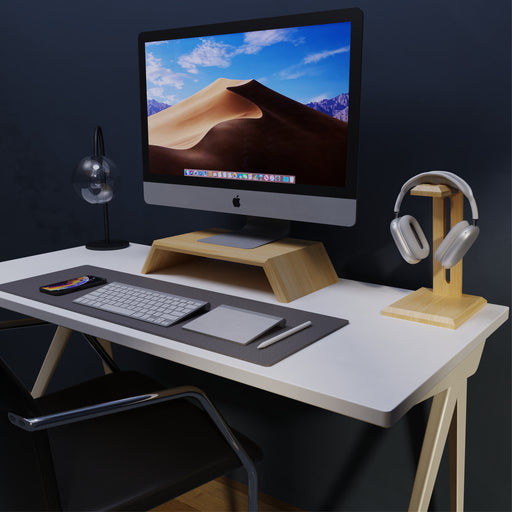 wooden desktop organizer