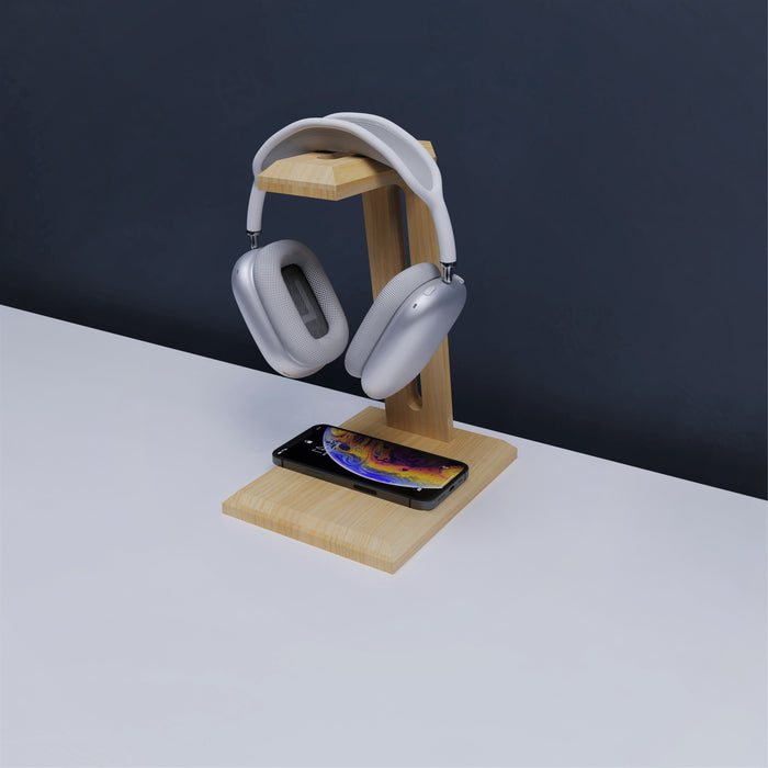 Wooden Headphone Stand, Headset Stand, Headphone Holder — Falkel